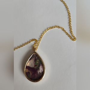 Acrylic Pendant Necklace